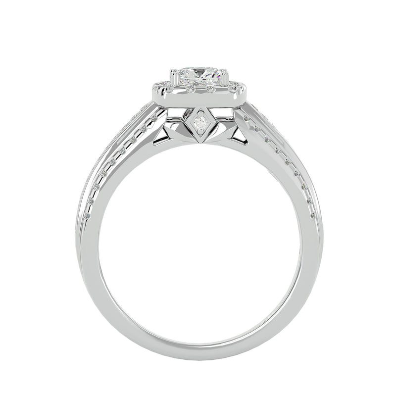 Unique Diamond Engagement Ring (0.60 Ctw.)
