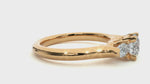 Three-Stone Diamond Engagement Ring (0.70 Ct.)