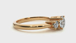 Three-Stone Diamond Engagement Ring (0.80 Ct.)