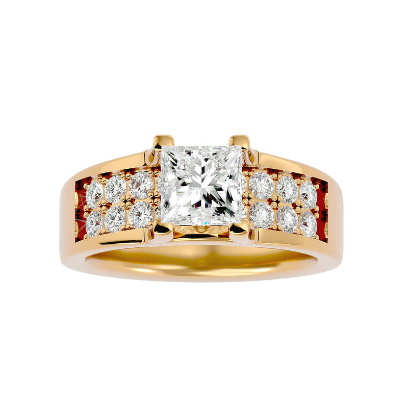 Unique Diamond Engagement Ring (1.5 Ct.)