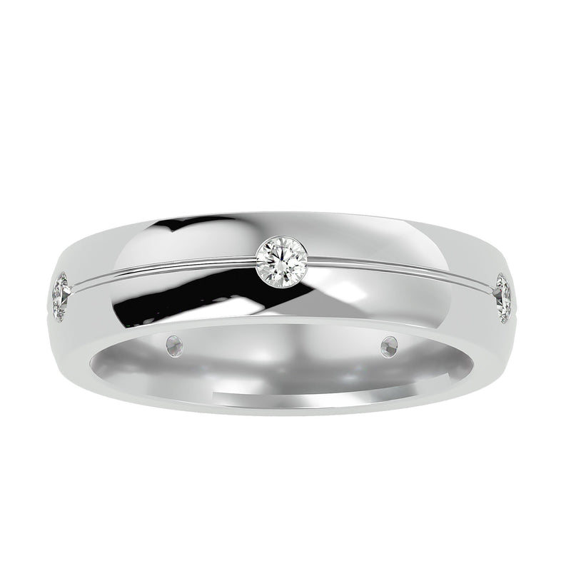 Men's Unique Diamond Wedding Elegant Ring (0.46 Ctw.) Online