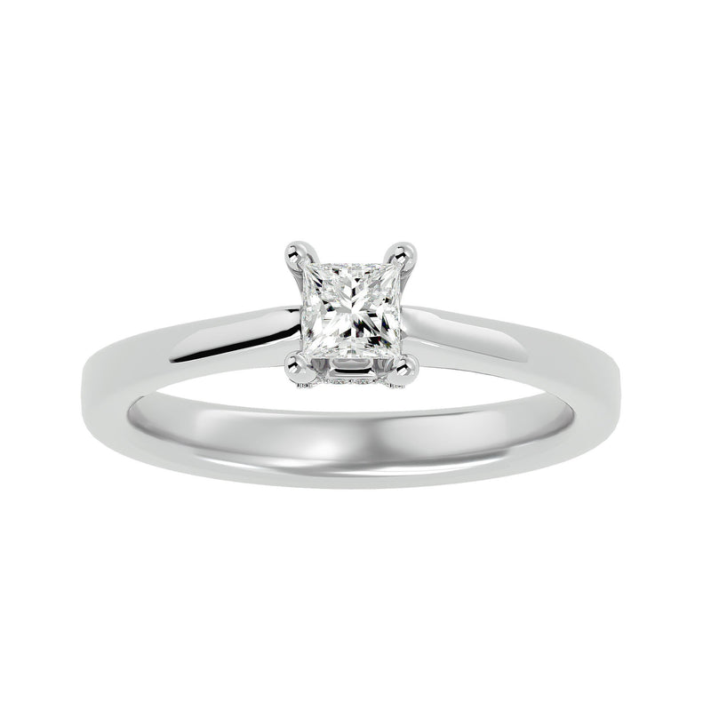 Solitaire Diamond Engagement Ring (0.30 Ct.)