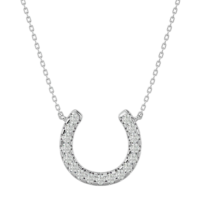 Horseshoe Diamond Pendant (0.26 Ctw.)