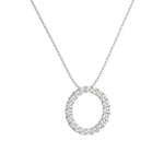 Circle Diamond Pendant (0.84 Ctw.)