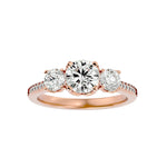 Three-Stone Diamond Engagement Ring (1 Ct.)