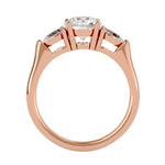 Three-Stone Diamond Engagement Ring (1.3 Ct.)