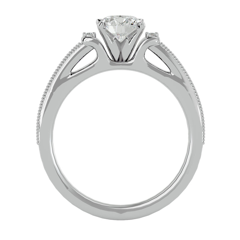 Antique Diamond Engagement Ring (0.20 Ct.)