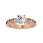 Women's Antique Diamond Engagement Ring (0.2 Ct.) - Elegant Ring 2022