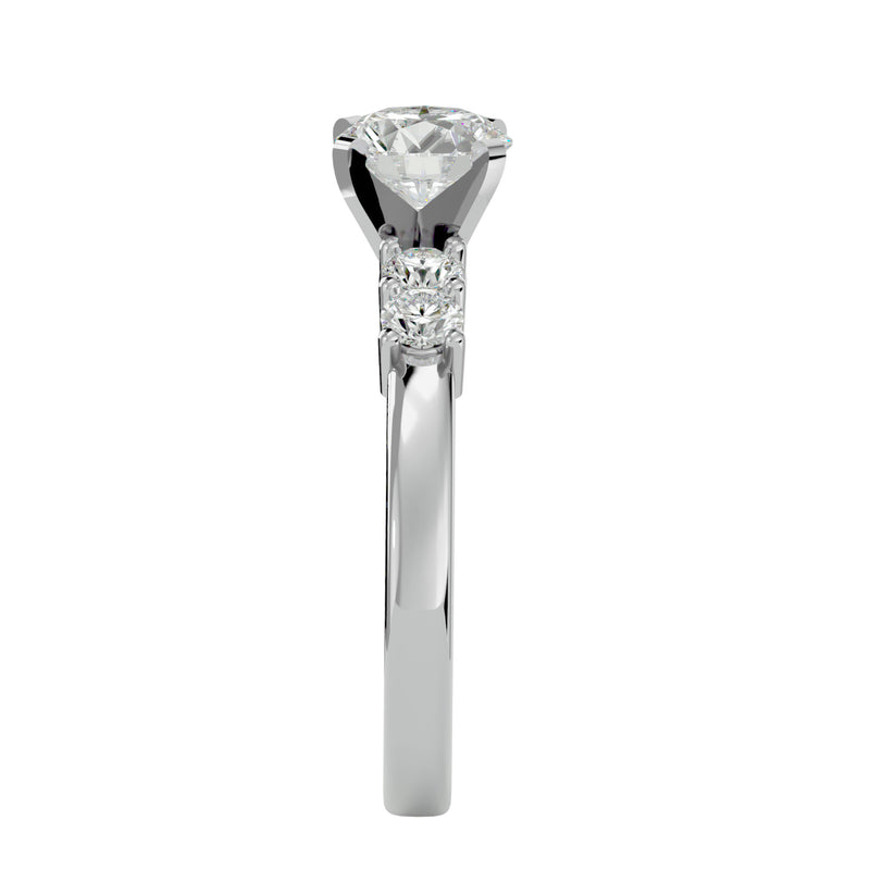 Five-Stone Diamond Engagement Ring (0.10 Ct.)
