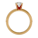 (0.36 Ct.) Antique Diamond Engagement Elegant Ring For Her 
