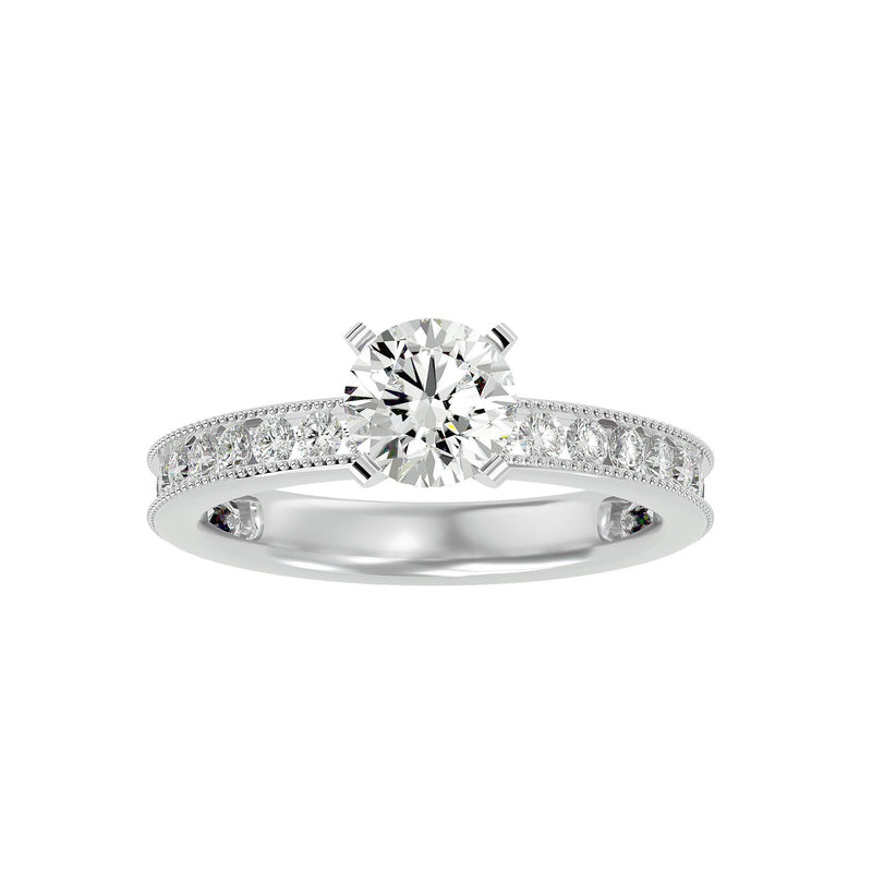 Women's Antique Diamond Engagement Ring Online (0.31 Ct.)