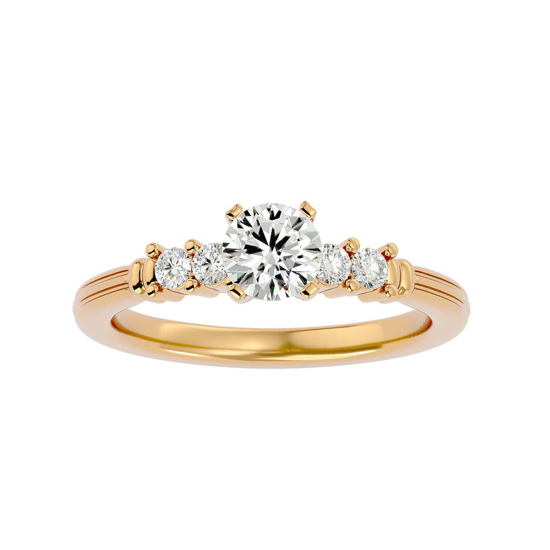 Five-Stone Diamond Engagement Ring (0.60 Ct.)