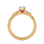 Five-Stone Diamond Engagement Ring (0.60 Ct.)
