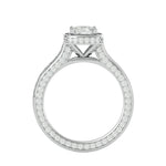 Diamond Halo Engagement Ring (0.90 Ct.)