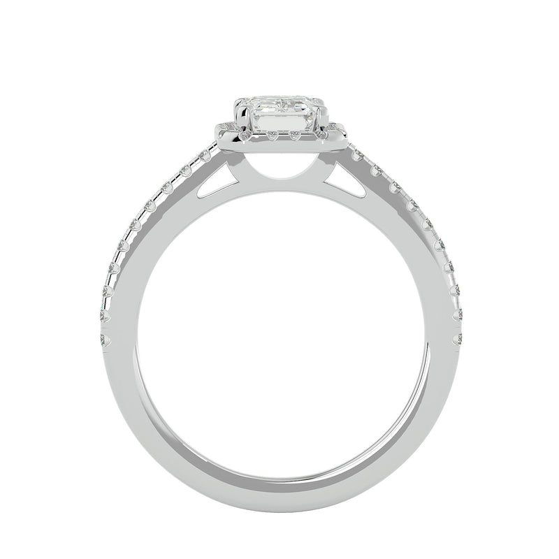 Diamond Halo Engagement Ring (1.3 Ct.)