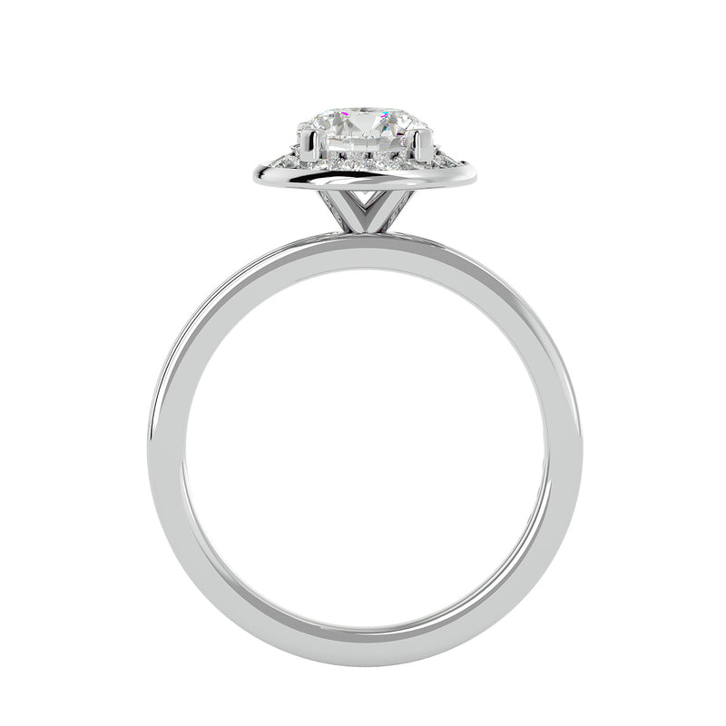Diamond Halo Engagement Ring (1.2 Ct.)