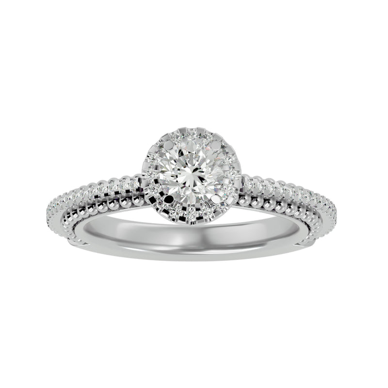 Antique Diamond Engagement Ring (0.60 Ct.)