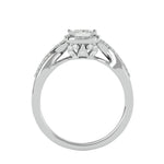 Diamond Halo Engagement Ring (0.30 Ct.)