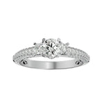 Beautiful Antique Diamond Engagement Ring For Women's (0.53 Ct.)