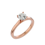 Solitaire Diamond Engagement Ring (0.90 Ct.)