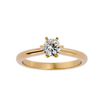 Solitaire Diamond Engagement Ring (0.40 Ct.)