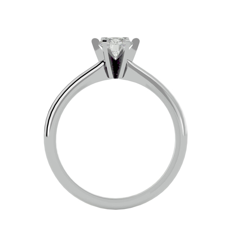 Solitaire Diamond Engagement Ring (0.40 Ct.)