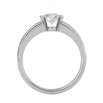 Solitaire Diamond Engagement Ring (0.60 Ct.)