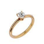 Solitaire Diamond Engagement Ring (0.80 Ct.)