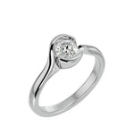 Solitaire Diamond Engagement Ring (0.60 Ct.)