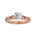 Beautiful Antique Diamond Engagement Ring For Ladies (0.5 Ct.)