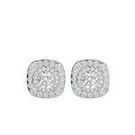 Diamond Double Halo Stud Earrings (2 Ctw.)