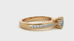 Diamond Sidestone Engagement Ring (1.5 Ct.)