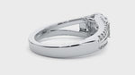 Unique Diamond Halo Engagement Ring (0.60 Ct.)