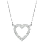 Heart Diamond Pendant (0.46 Ctw.)